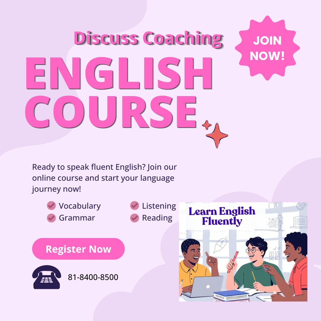 Best English Speaking Institute In Gurgaon | 8184008500 |Discuss Coaching